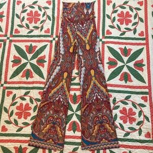 70’s style wide leg pants